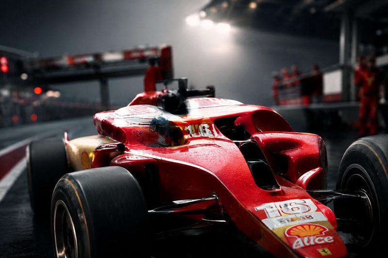 Formel 1 Rennwagen